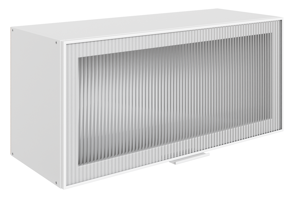 Алюм Шкаф навесной L800 Н360 (1 дв. рам.)