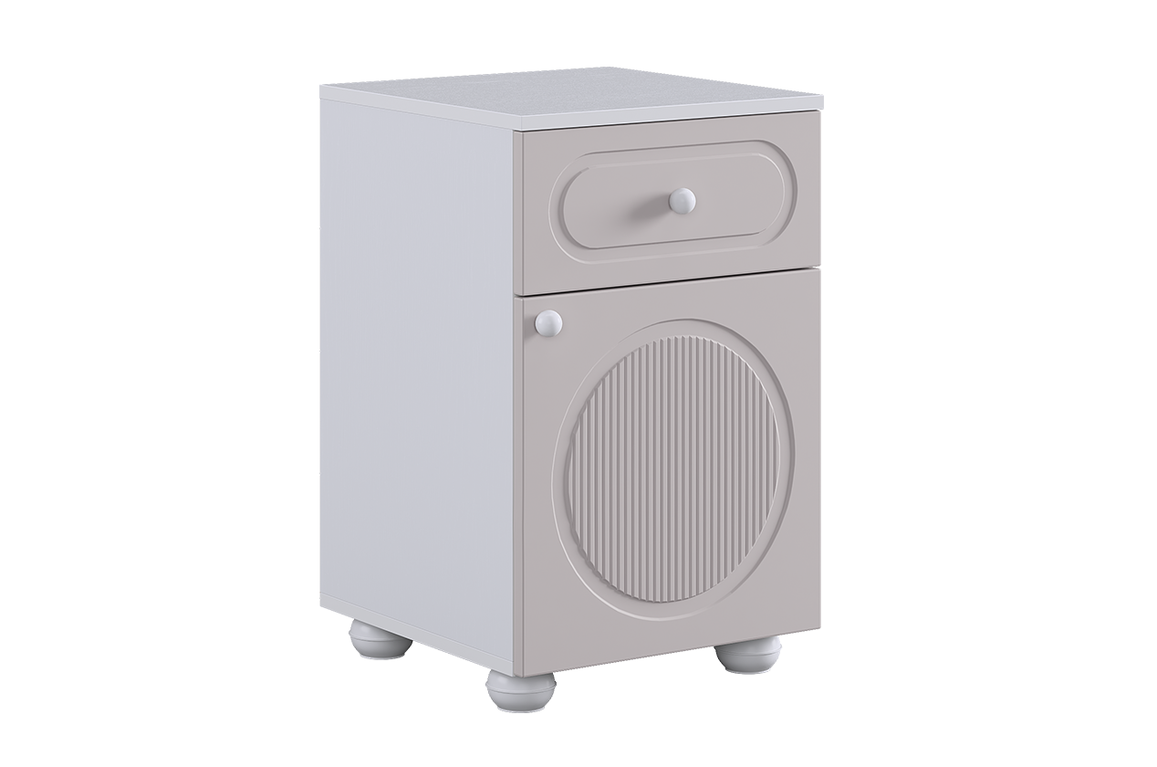 Милана Тумба (с ящиком) (белое дерево/сакура)