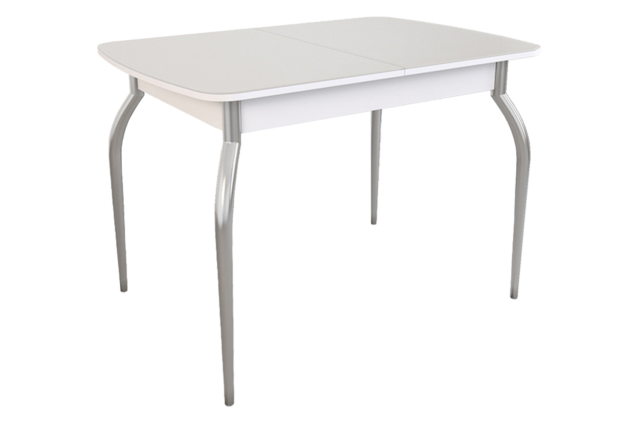 Стол обеденный раздвижной Танго (белый/белый)