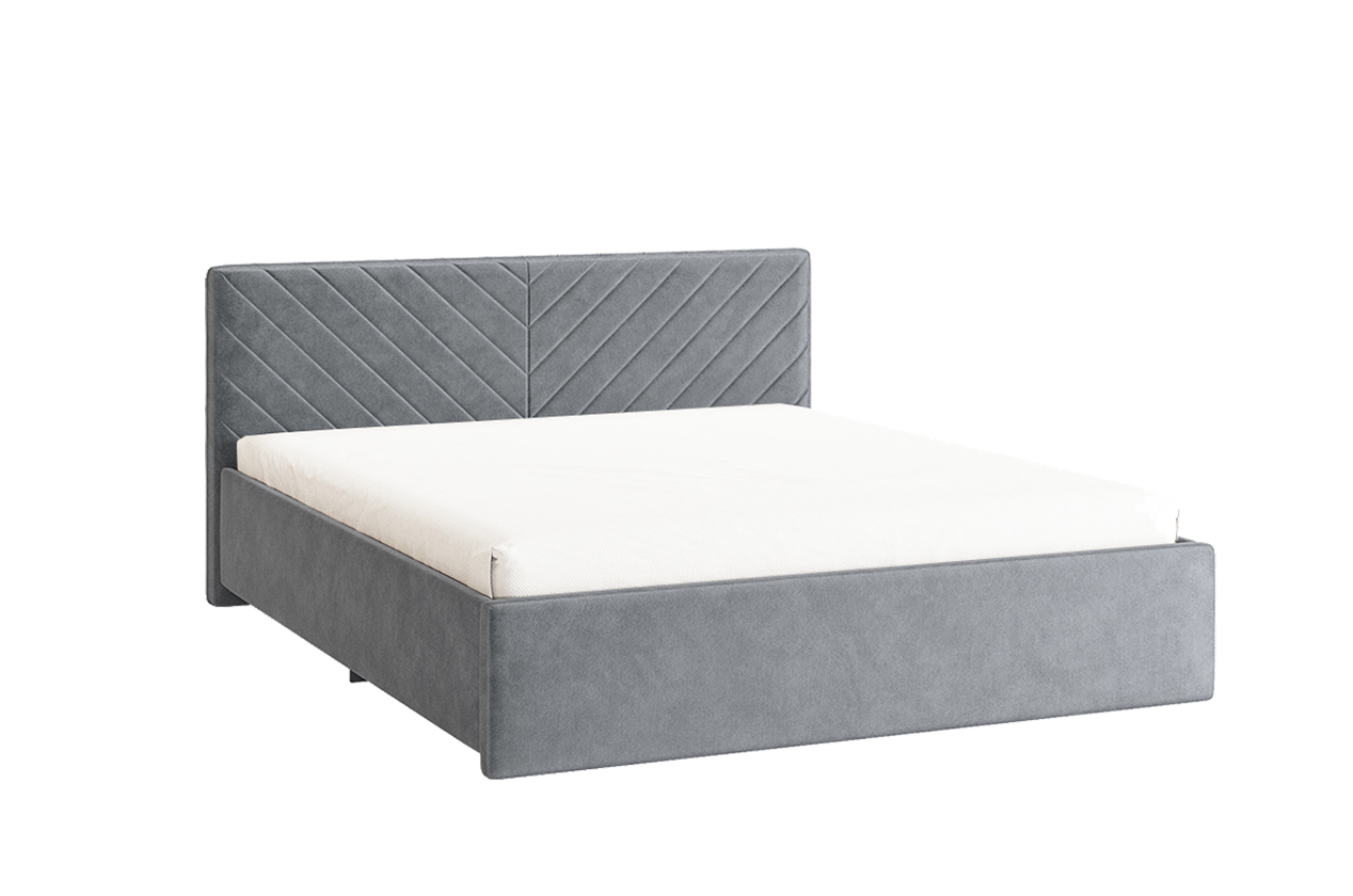 Каркас кровати Сандра 2 160х200 см (оникс (велюр))