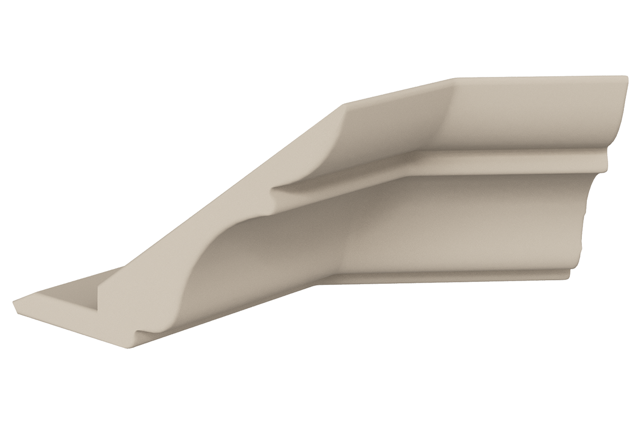 Элемент карниза угловой внутренний (135 град.) Атланта (сливки)
