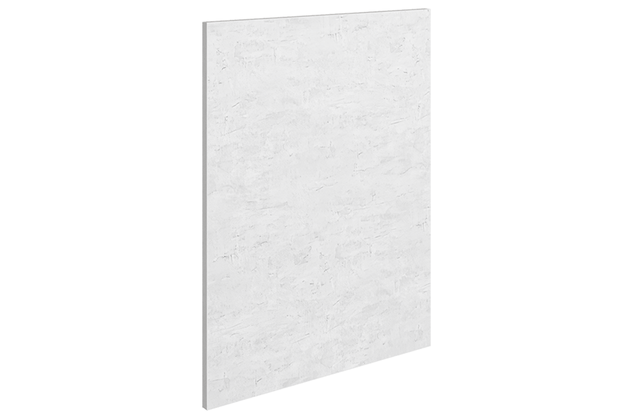 Стоун Дверь (Декор) L551 Шкаф рабочий (белая скала)