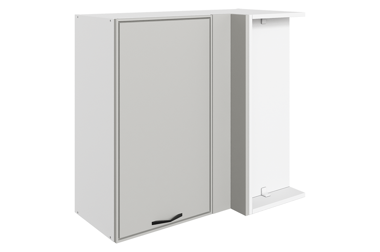 Монако Шкаф навесной угл. L800х400 Н720 (1 дв. гл.)