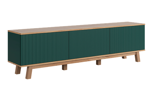 ТВ тумба 180 Оливия (дуб крафт золотой/еловый)