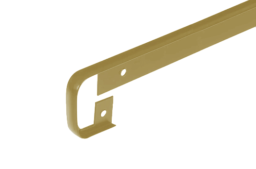 Щелевая Т-образная планка для столешницы 38мм (золото) Кухня (золото матовое)