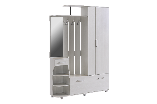 Прихожая Барселона-2 (белый рамух)