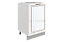 Атланта Шкаф рабочий L500 B500 (1 дв. гл.) (эмаль)