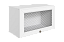 Мишель Шкаф навесной L600 Н360 (1 дв. рам.) (эмаль)