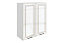 Атланта Шкаф навесной L800 Н900 (2 дв. гл.) (эмаль)