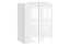 Кристи Шкаф навесной L600 Н720 (2 дв. гл.) (эмаль)