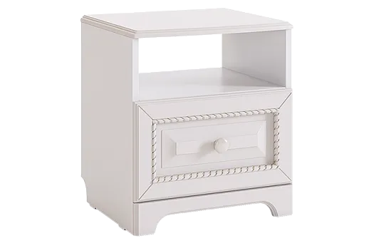 Белла Тумба прикроватная (белый/джелато софт)