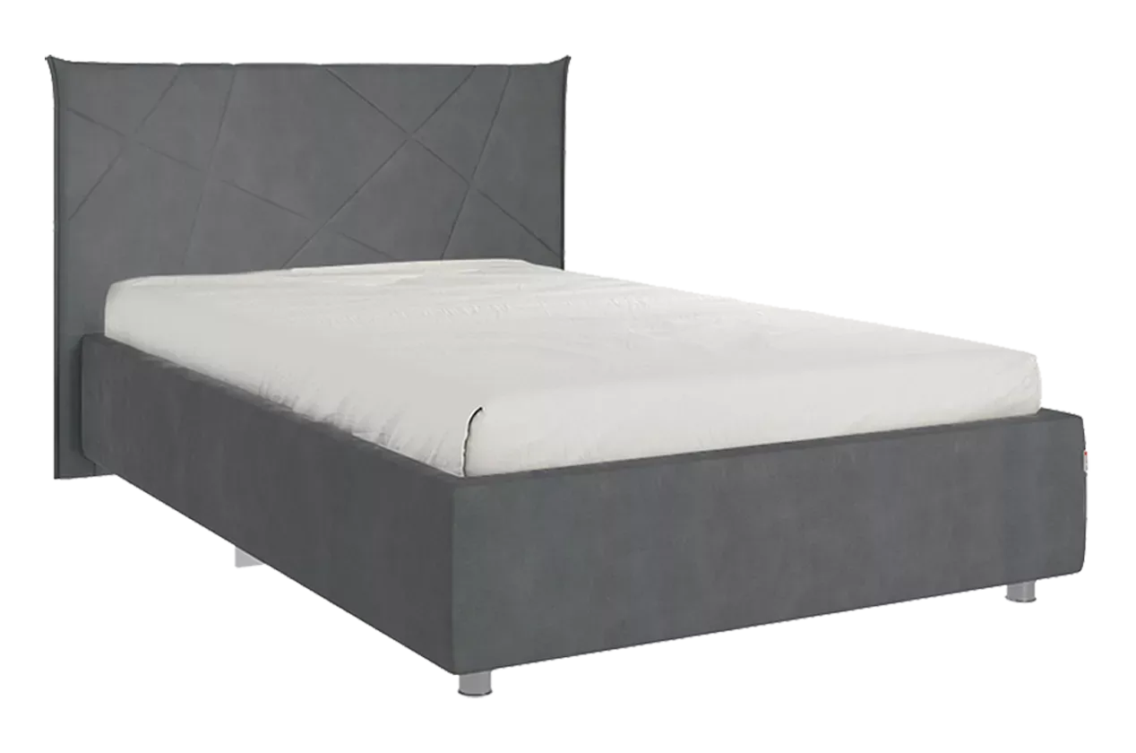 Каркас кровати Бест 120х200 см (графит (велюр))