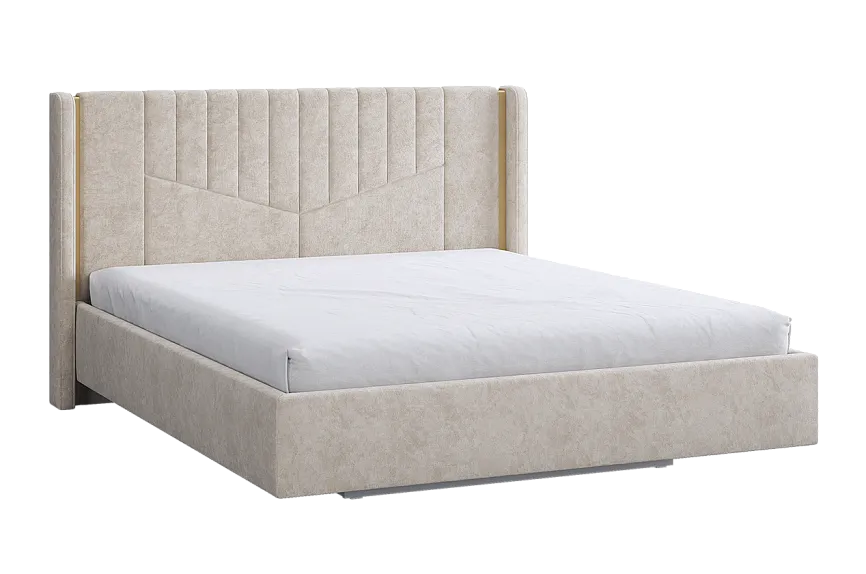 Кровать с подъемным механизмом "Диор" 160х200 см (кашемир суфле (велюр))