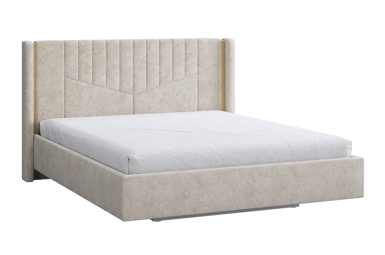 Кровать с подъемным механизмом "Диор" 160х200 см (кашемир суфле (велюр))