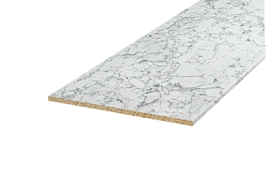 Столешница постформинг H26 угл лев L1500 Кухня (мрамор итальянский)