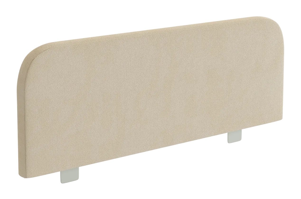 Ограничитель для кровати мягкий (крем (велюр))