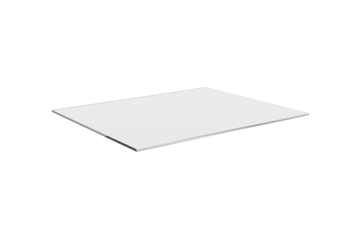 Полка стеклянная в шкаф-пенал L400 Кухня (Не используется)