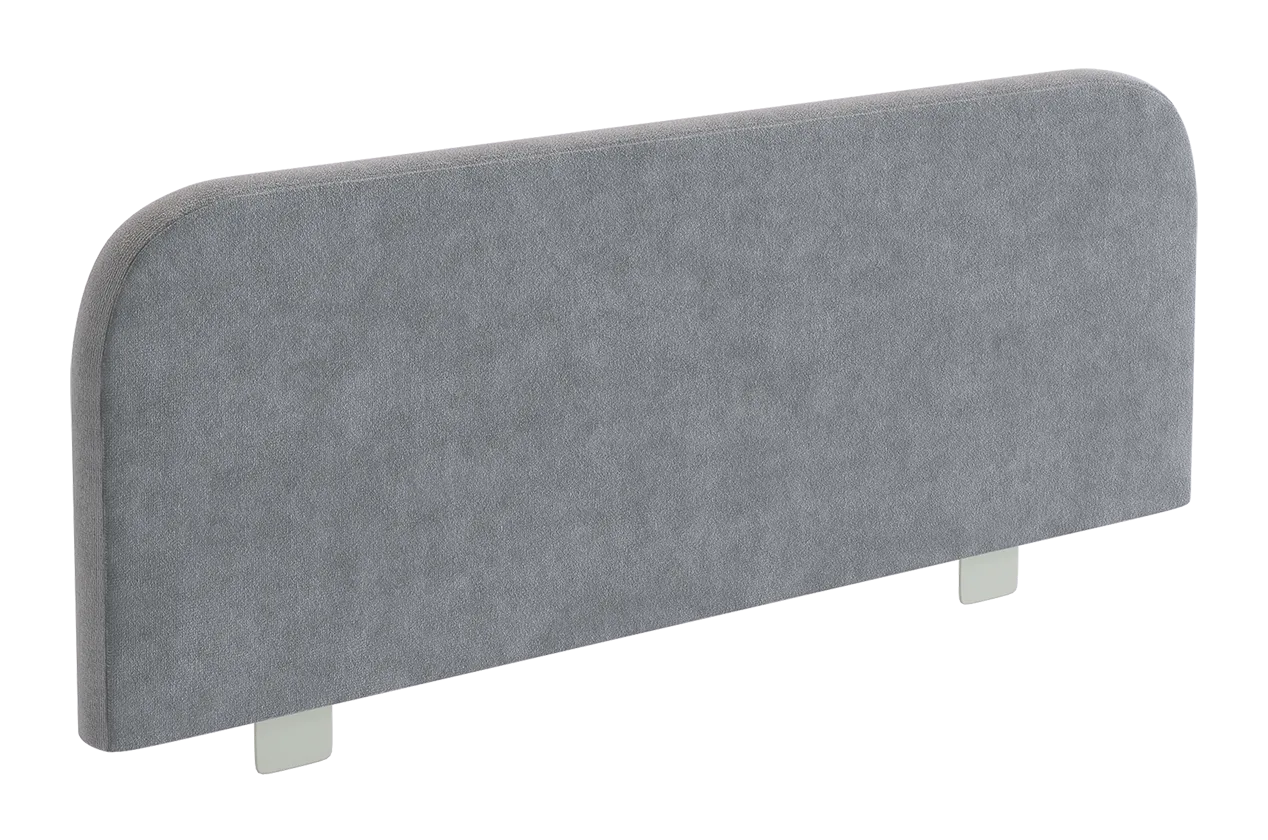 Ограничитель для кровати мягкий (графит (велюр))