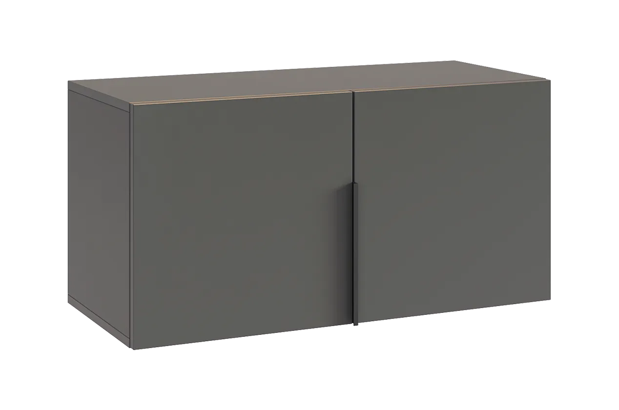 Антресоль двухдверная L800 Баско (графит)