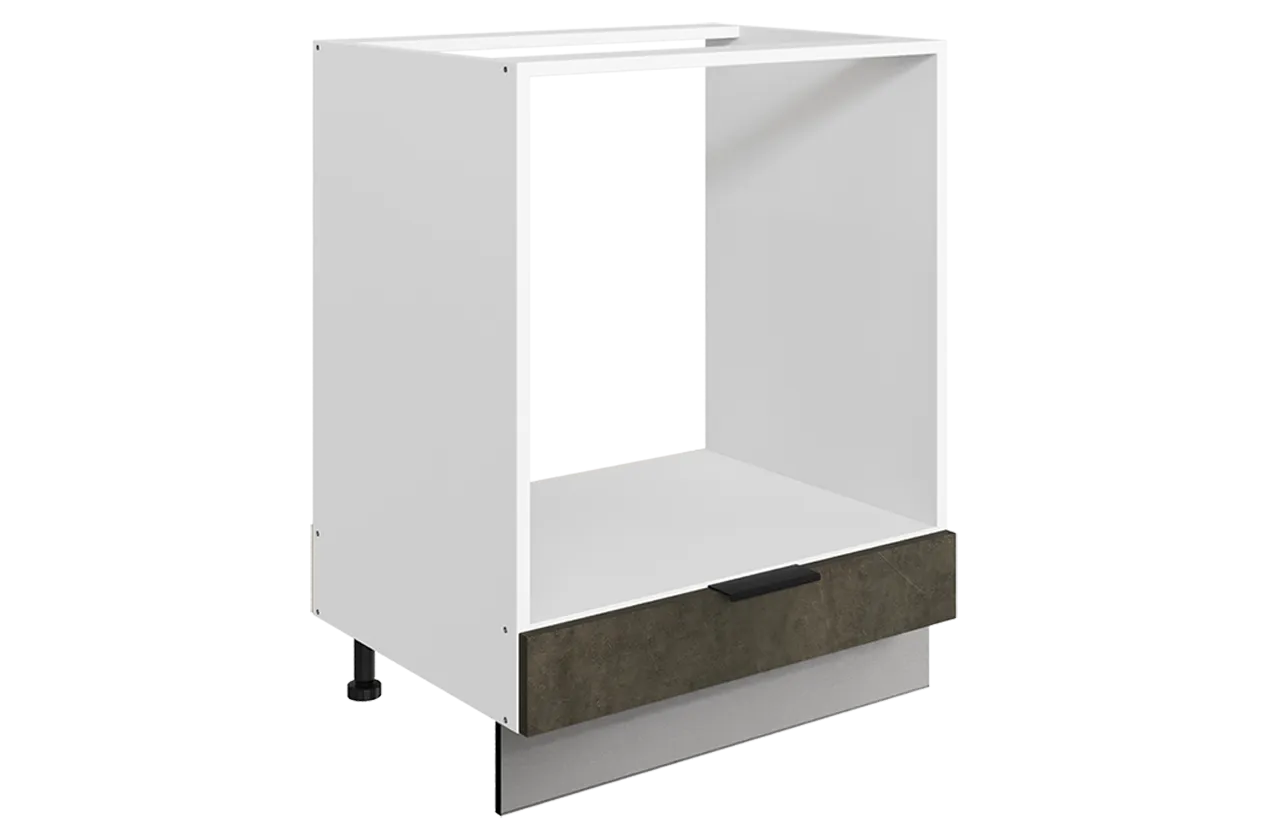 Стоун Шкаф рабочий под духовку L600 (1 ящ.)